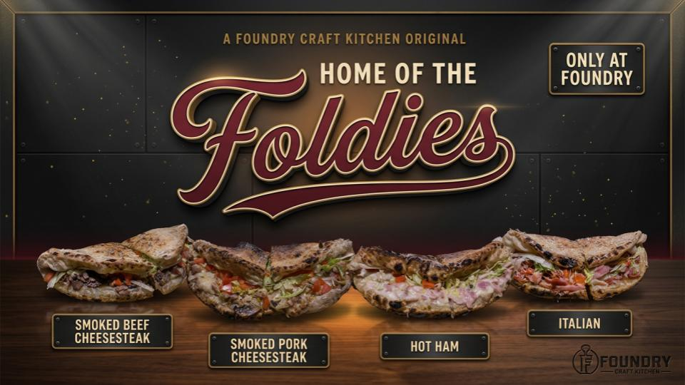 Home of the Foldies at Foundry Craft Kitchen